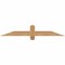 Ekena Millwork Eugene Smooth Timber Gable Bracket, Western Red Cedar, 48"W x 8"H x 1 1/2"D x 3 1/2"F, 4/12 Pitch GBW048X08X0204EUG00SWR - alternate 1